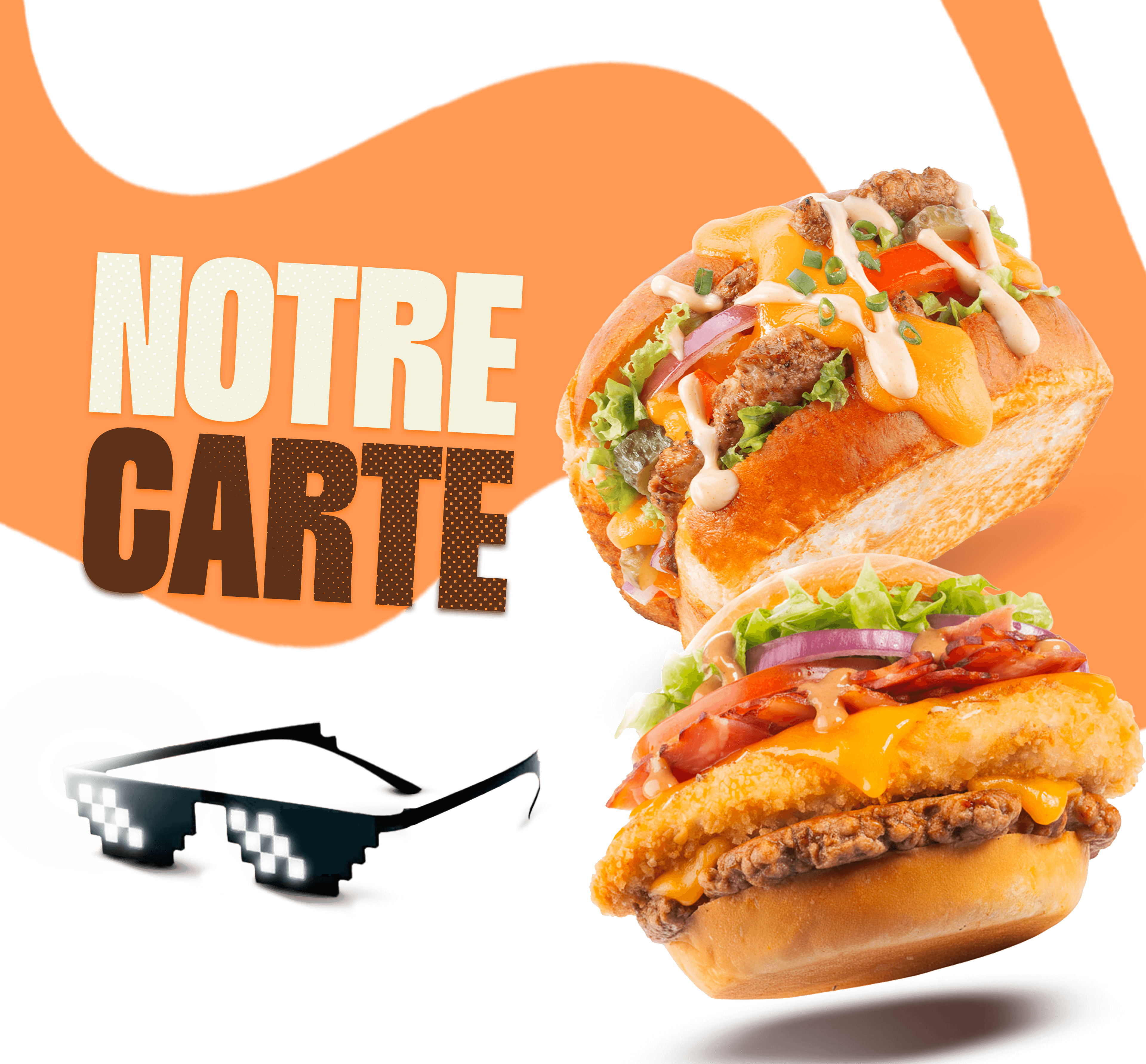 Notre carte Sand&Buns