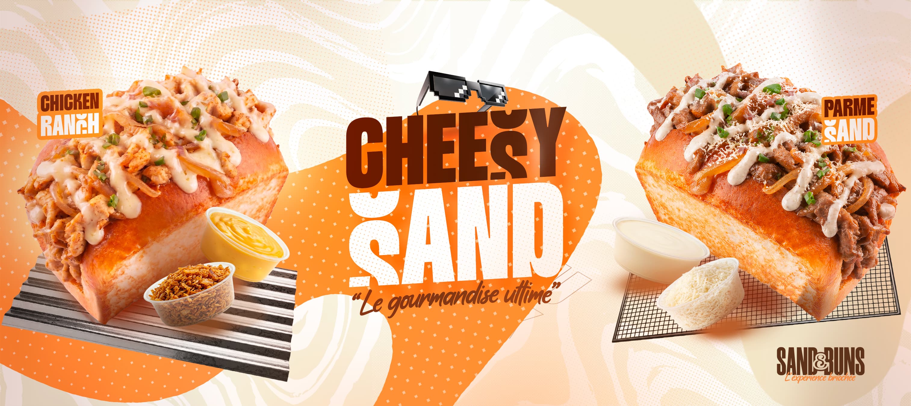 Cheesy sand Sand&Buns